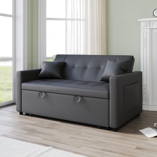 Seater sofa bed grey living - seater,