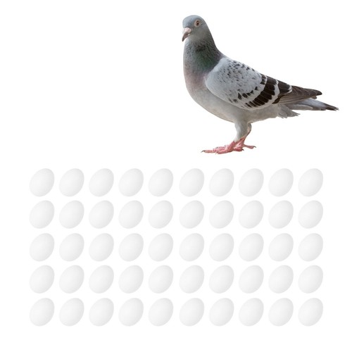 Plastic fake pigeon - fake, solid