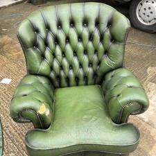 Chesterfield Chair Green