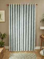 John Lewis Karri Pair Blackout/Thermal Lined Eyelet Curtains, Duck, W168  D137CM