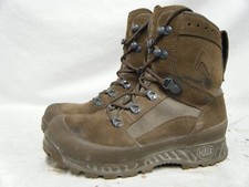 Genuine British Army Military Haix Scout Suede Desert Combat Boots Size 5 38 A3