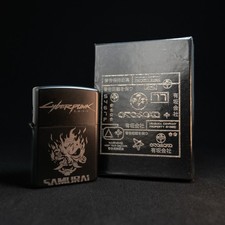 Cyberpunk 2077 Engraved Metal