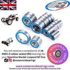 FG Sportline Marder Leopard MT Evo Complete Bearing Kit