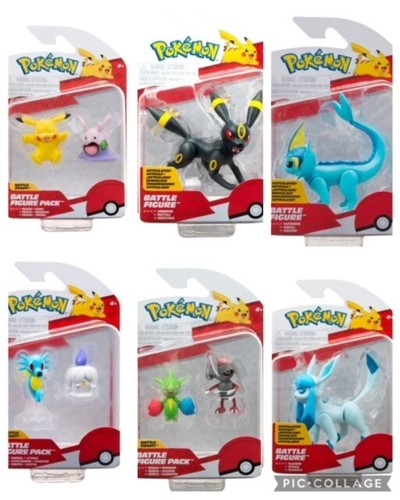 Pokemon battle figures - pokemon,