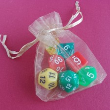 D20 Dice Set of 7 Polyhedral