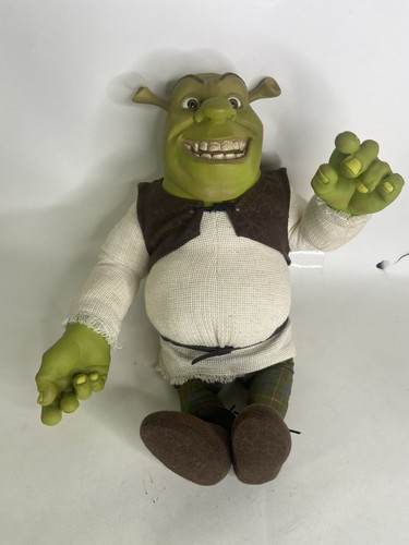 Shrek poseable 14in - shrek, plush
