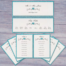 DIY Wedding Table Plan Cards - Seating Chart - 40 Colours to Choose From
