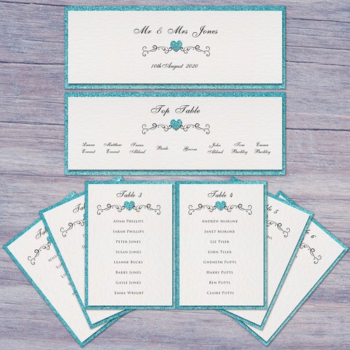 Diy wedding table plan cards - diy,