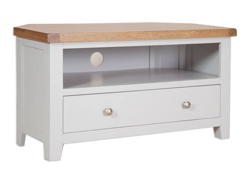 Corner oak unit - oak,