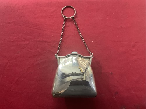 Antique silver purse - antique,