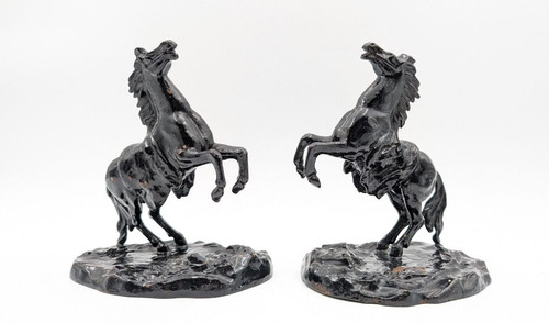 Pair vintage asco marly horse - pair,