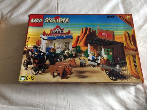Lego western 6765 - western, gold