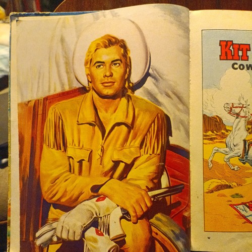 Kit carson cowboy annual - carson's,