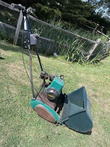 Vintage qualcast lawnmower - vintage,