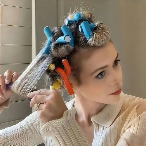 Heat sponge sleep hair - no,