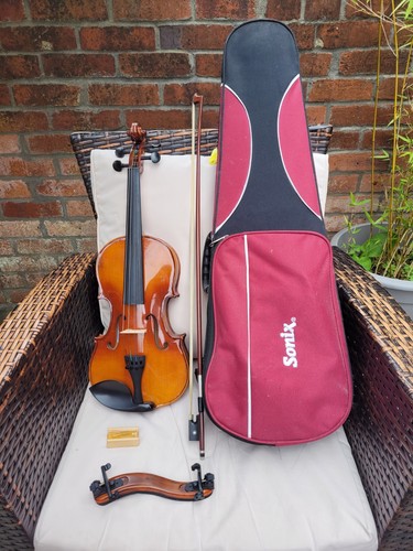 Sonix violin outfit 4 full - outfit, 4/4