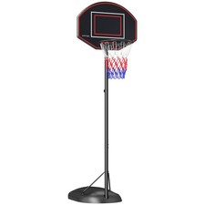 Basketball Rack, 170-230cm Height Adjustable Basketball Hoop with Stand
