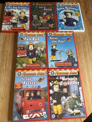 Fireman sam dvd bundle lot - dvd,