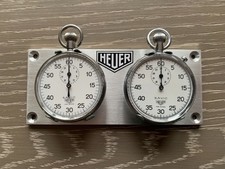 Heuer Stopwatch Panel Heuer Chronometers Dashboard Rally Timer 151