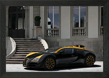Bugatti Veyron Framed Wall Art