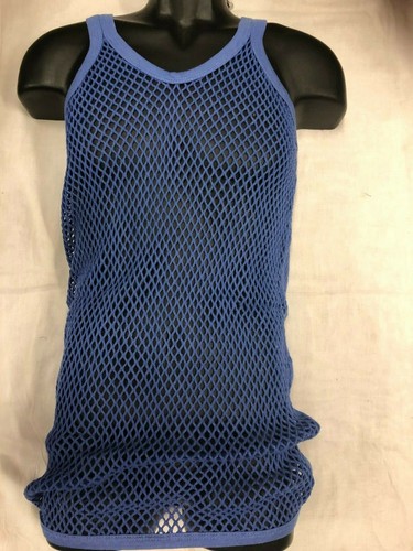 Blue string mesh - mesh,