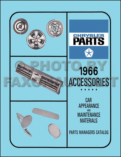 1966 plymouth accessories - 1966,