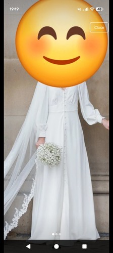 Ivory wedding dress cecilia - ivory,