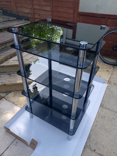 Hifi glass stand rack - tv,