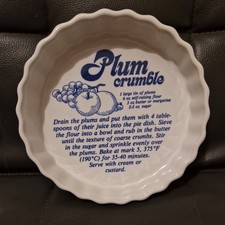 Vintage Plum Crumble Recipe