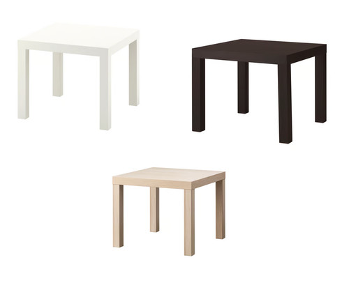 Ikea lack side table 55x55cm - ikea, |