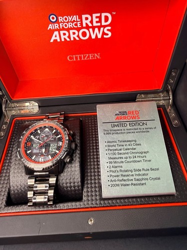 Citizen red arrows skyhawk t - red,