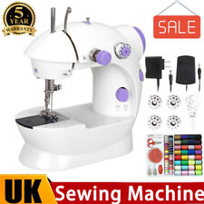 Mini Portable Home Travel Desk Sew Quick Hand-held Stitch Clothes Sewing Machine