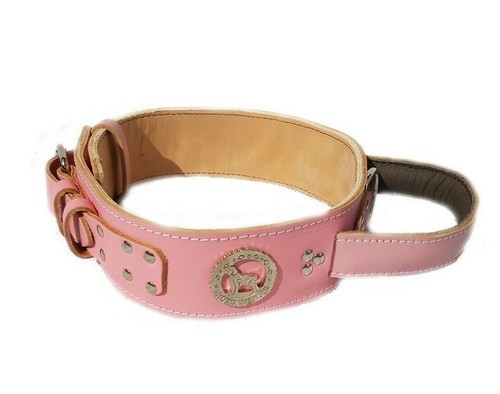 Heavy duty baby pink leather - duty,