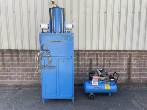 Miltek ap20 pneumatic baler - miltek,