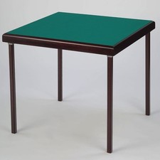 Masters Cerberus Bridge Table -  Mahogany Finish with Green Baize