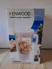 Kenwood Chef A993A Liquidiser Attachment Clear Acrylic White Excellent Condition