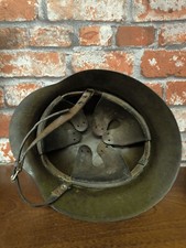 M42 SPANISH DESIGN HELMET MODEL Z FOR THE CIVIL WAR  MILITARY WW2 SPAIN .