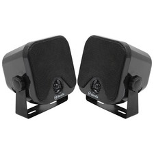 Herdio 2x 4" 120W Heavy Duty Marine Mount Box Surface Mount Speakers for Boat