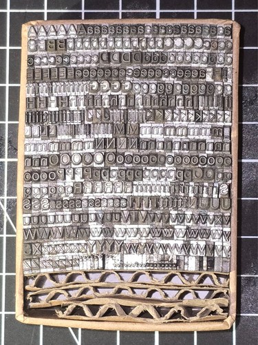 10pt univers font metal - ,