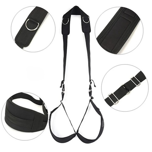 Open leg restraints body - restraints,
