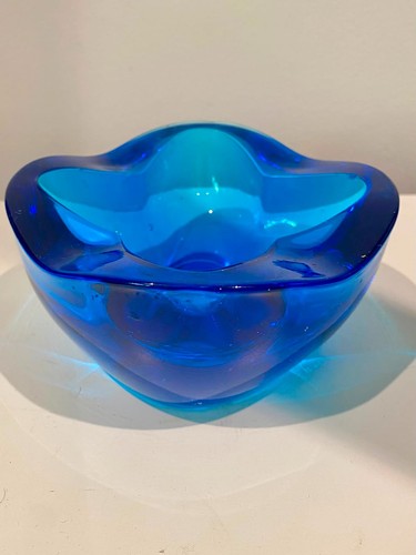 Vintage 1960s 70s cobalt - vintage, blue