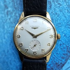 Vintage 9k Solid Gold Longines