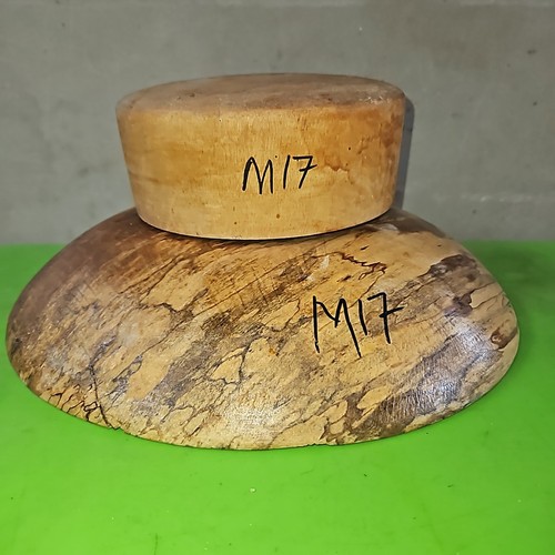 Wooden hat block millinery - ,