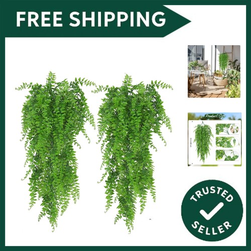 Artificial hanging plants - plants, fern