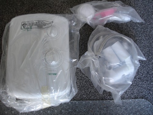 Triton ivory electric shower - ivory, 2