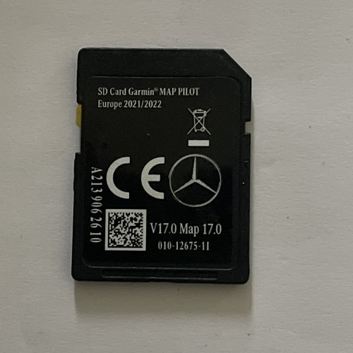 Mercedes sat nav card 2021 - mercedes,
