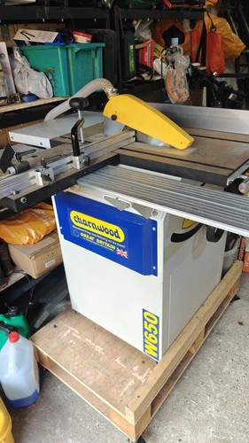Char wood w650 table saw - char,