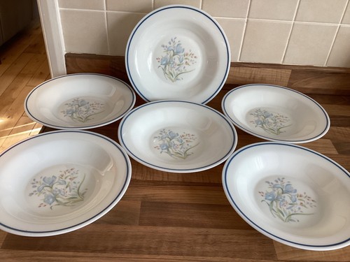 Vintage pyrex blue - 6, iris