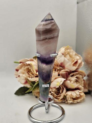 Purple rainbow fluorite - purple,