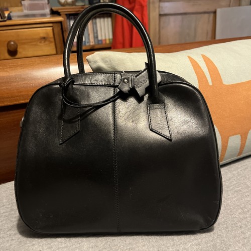 Radley black leather bag - radley,